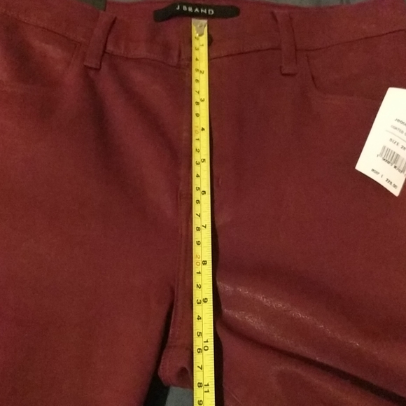 J Brand Alana High Rise Crop Skinny Coated Jeans - Picture 7 of 8